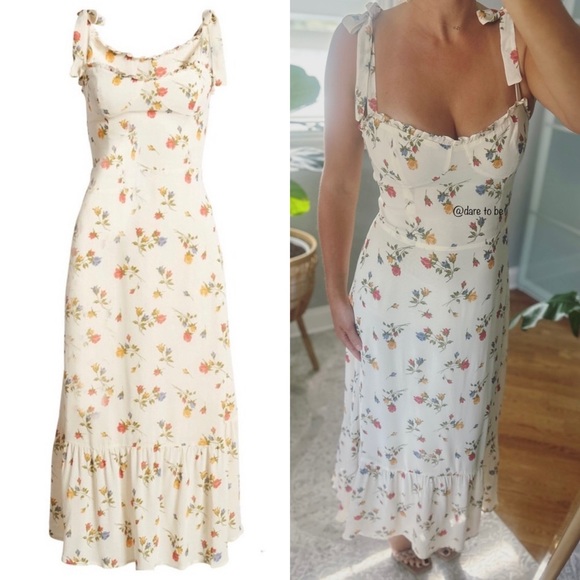 Reformation Nikita Dress in Noemi - Picture 5 of 8
